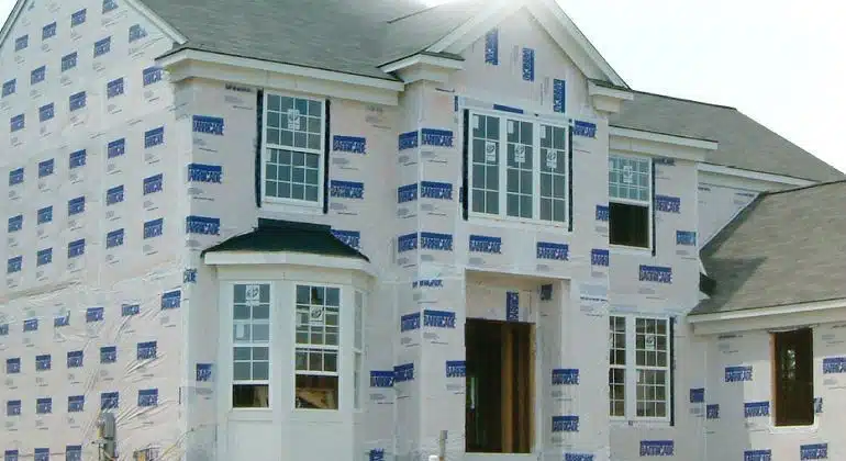 Exterior House Wrap Installation Guide Before New Siding Goes On